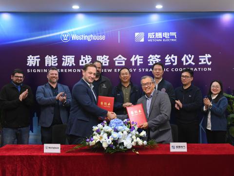 UG环球电气与西屋电气正式达玉成球新能源战术合作